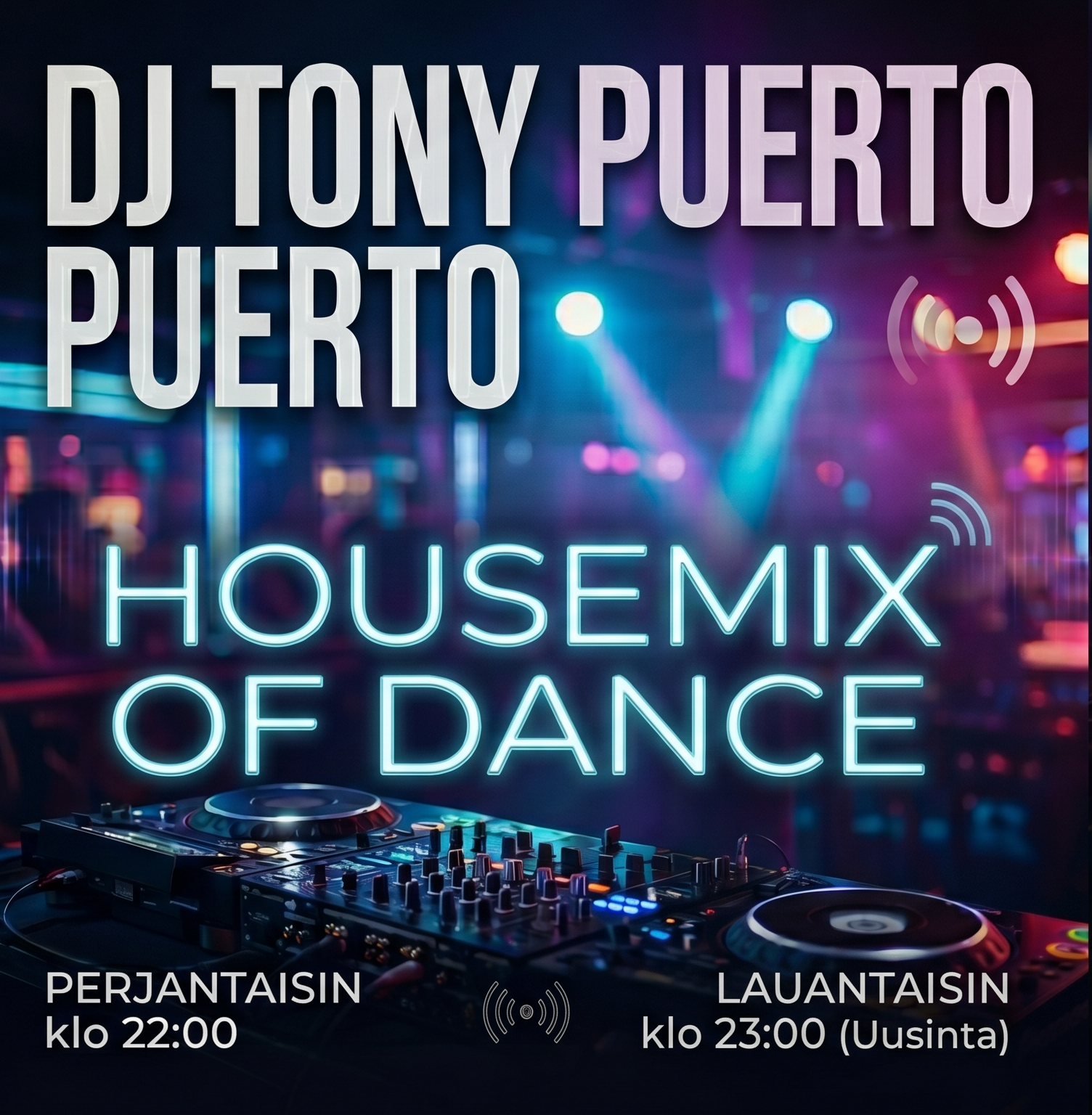 Housemix of dance